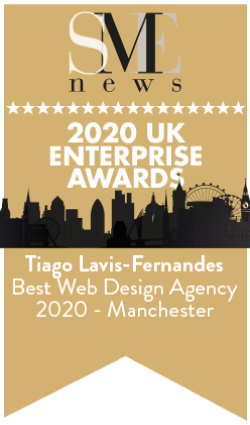 Award Best Web Design Agency 2020 Manchester