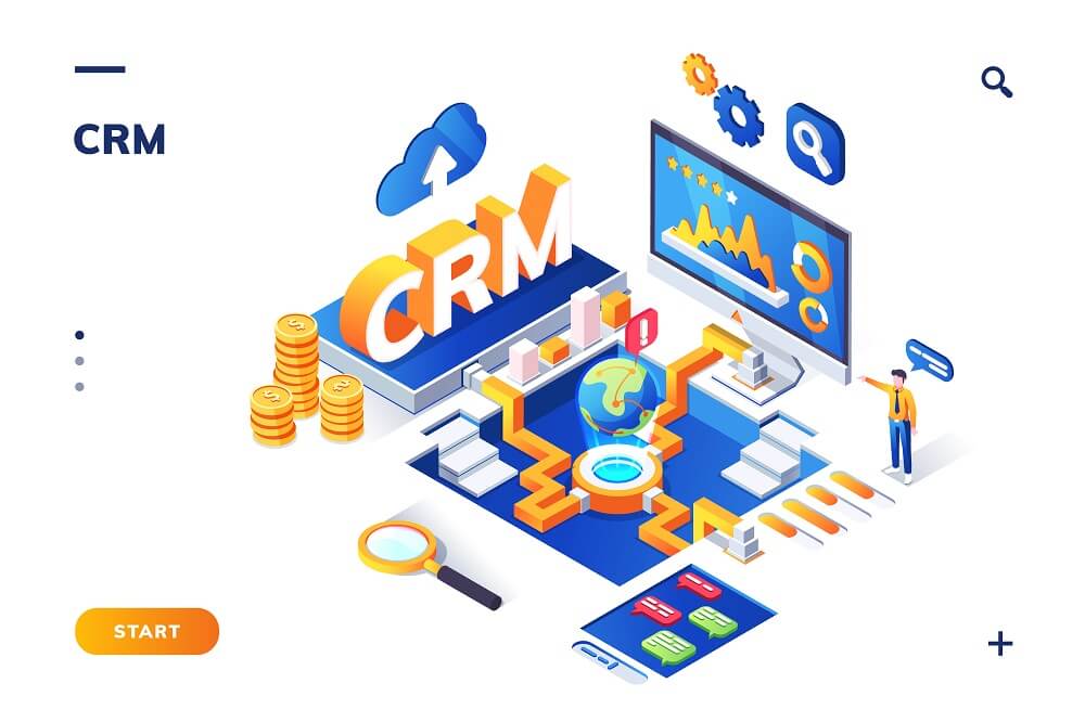 business using a crm powered website to improve customer experience
